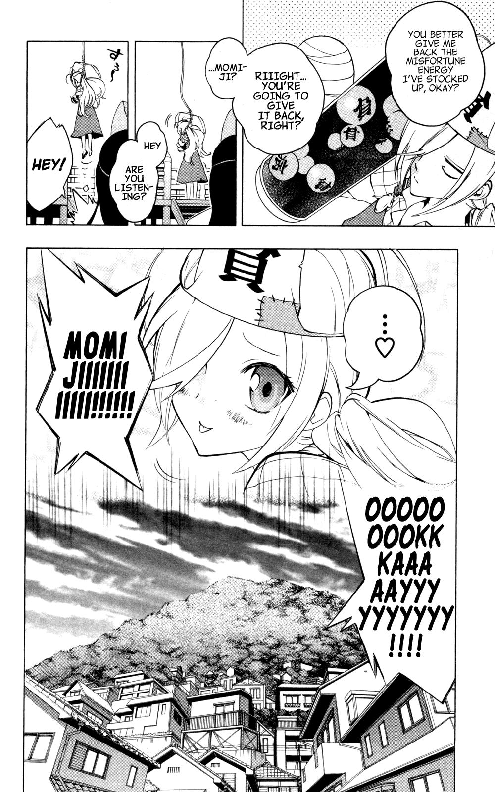 Binbougami ga! Chapter 33 page 11 - Chapter 33: How about we get this show started... Shall We?
