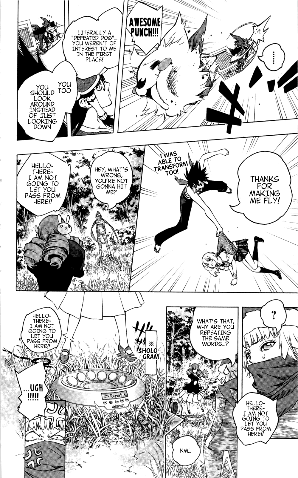 Binbougami ga! Chapter 33 page 17 - Chapter 33: How about we get this show started... Shall We?