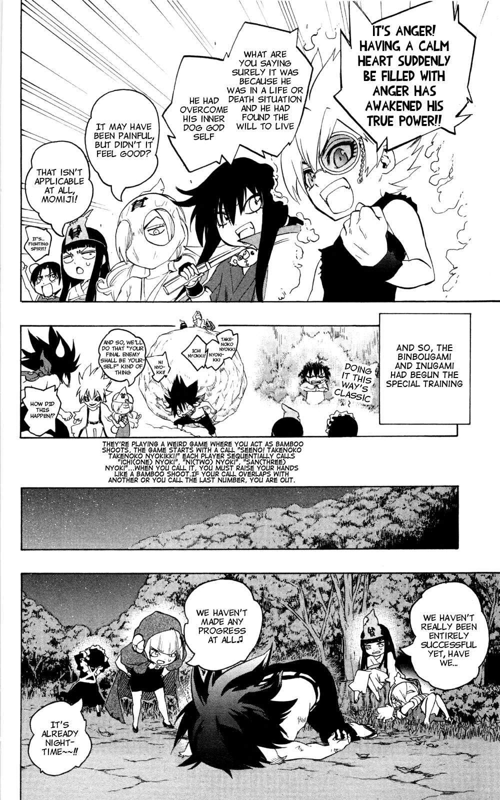 Binbougami ga! Chapter 36 page 14 - Chapter 36: All We Gotta Do is figure Out the Switch That Keeps You Transformed!