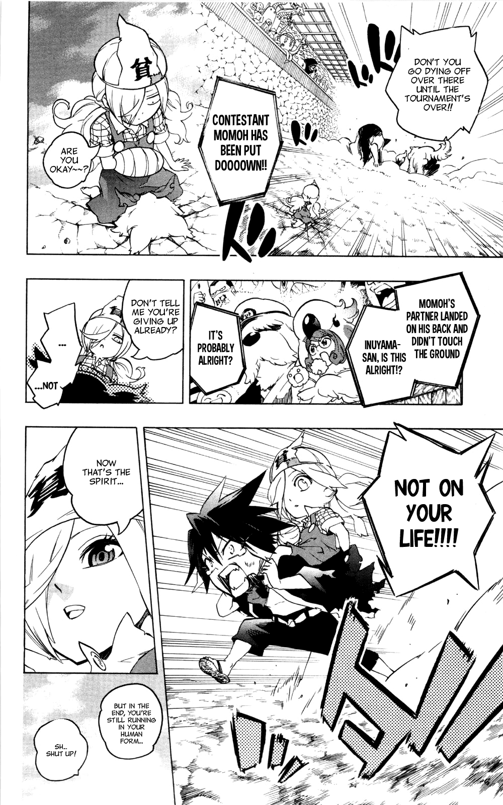 Binbougami ga! Chapter 36 page 22 - Chapter 36: All We Gotta Do is figure Out the Switch That Keeps You Transformed!