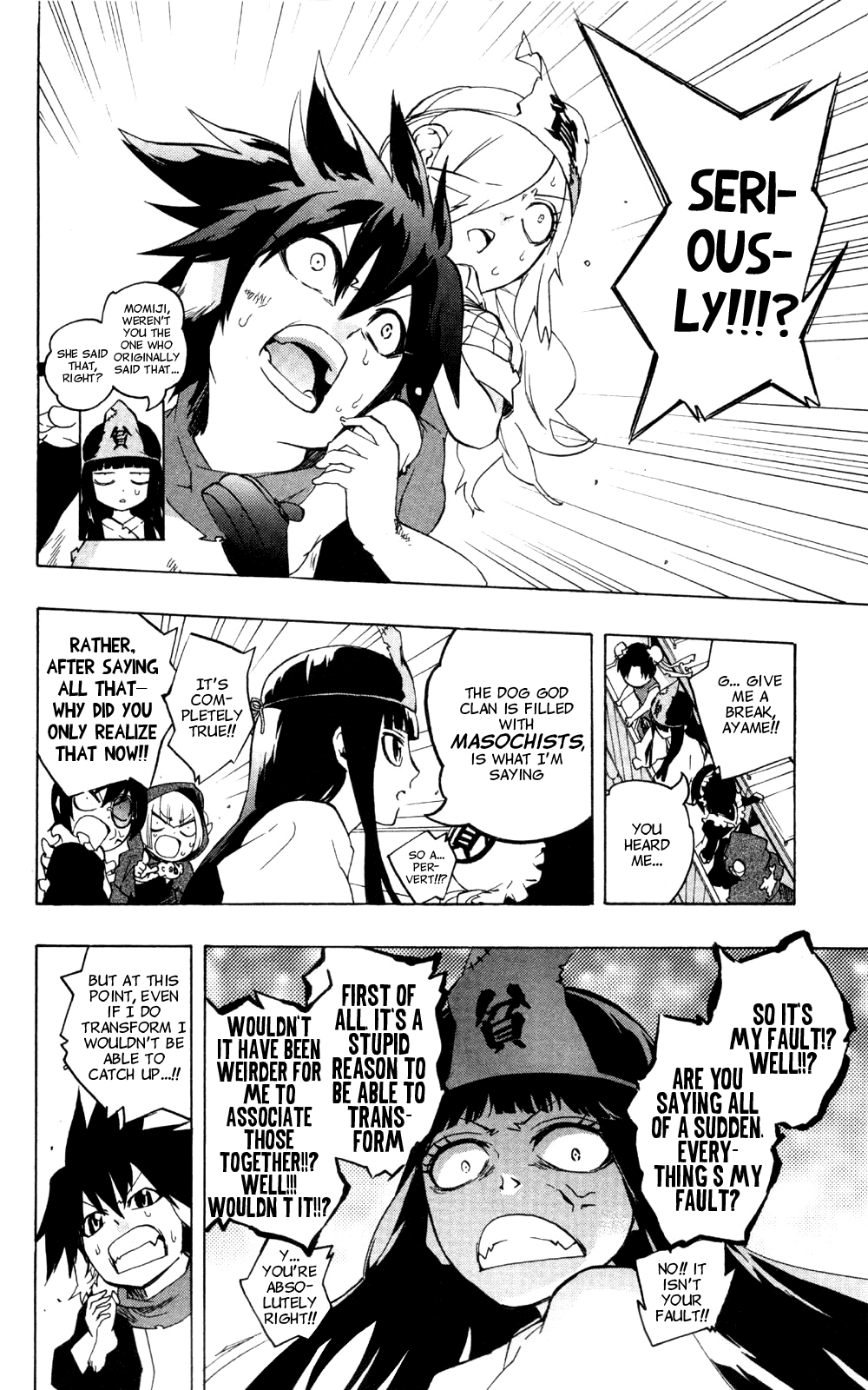 Binbougami ga! Chapter 36 page 24 - Chapter 36: All We Gotta Do is figure Out the Switch That Keeps You Transformed!