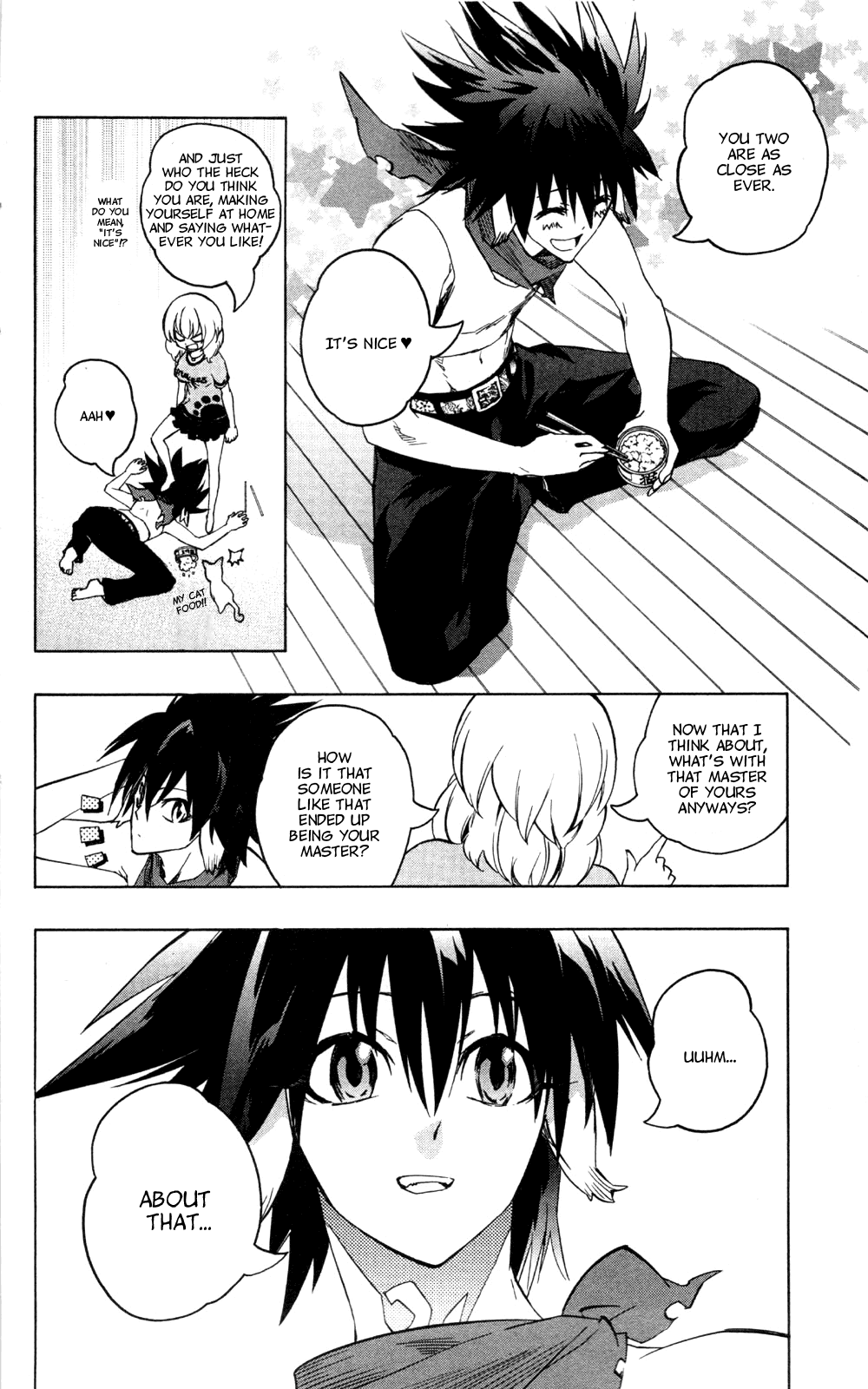 Binbougami ga! Chapter 36 page 4 - Chapter 36: All We Gotta Do is figure Out the Switch That Keeps You Transformed!