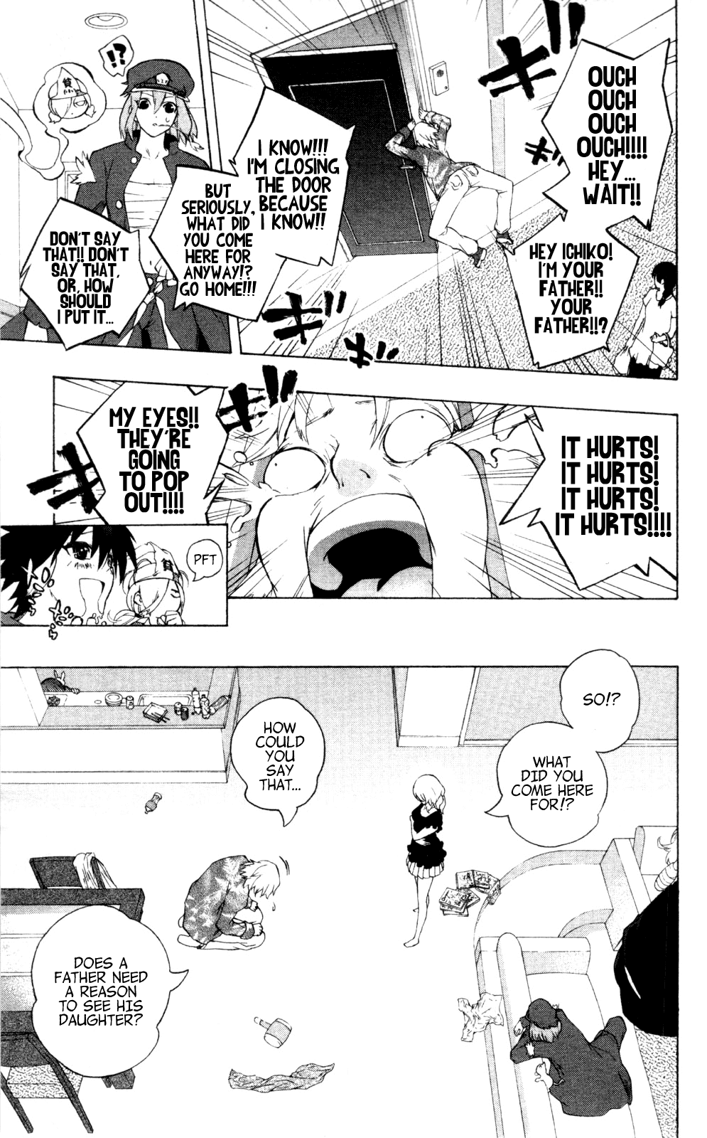 Binbougami ga! Chapter 42.2 page 15 - Chapter 42v2: It Will Tear Off His Brain Cells