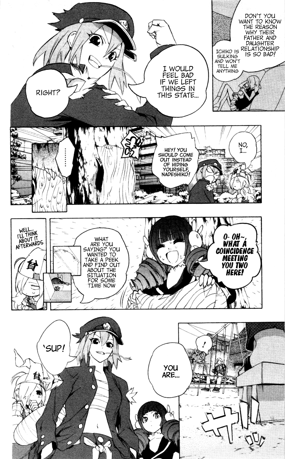 Binbougami ga! Chapter 42.2 page 22 - Chapter 42v2: It Will Tear Off His Brain Cells