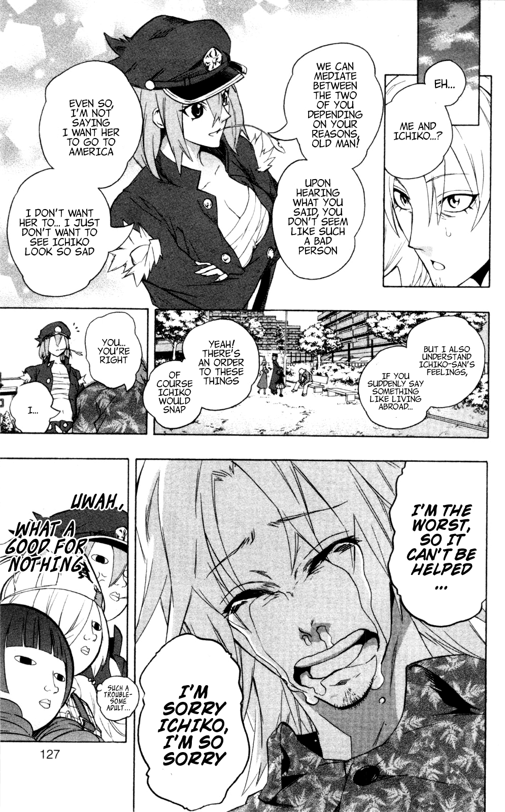 Binbougami ga! Chapter 42.2 page 23 - Chapter 42v2: It Will Tear Off His Brain Cells