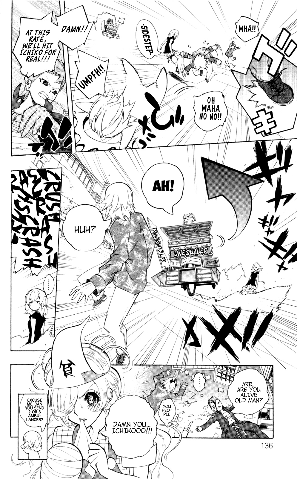 Binbougami ga! Chapter 42.2 page 32 - Chapter 42v2: It Will Tear Off His Brain Cells