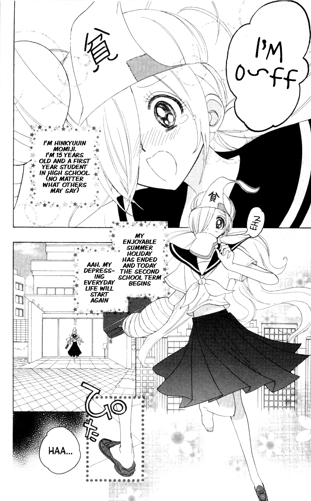 Binbougami ga! Chapter 42.2 page 4 - Chapter 42v2: It Will Tear Off His Brain Cells