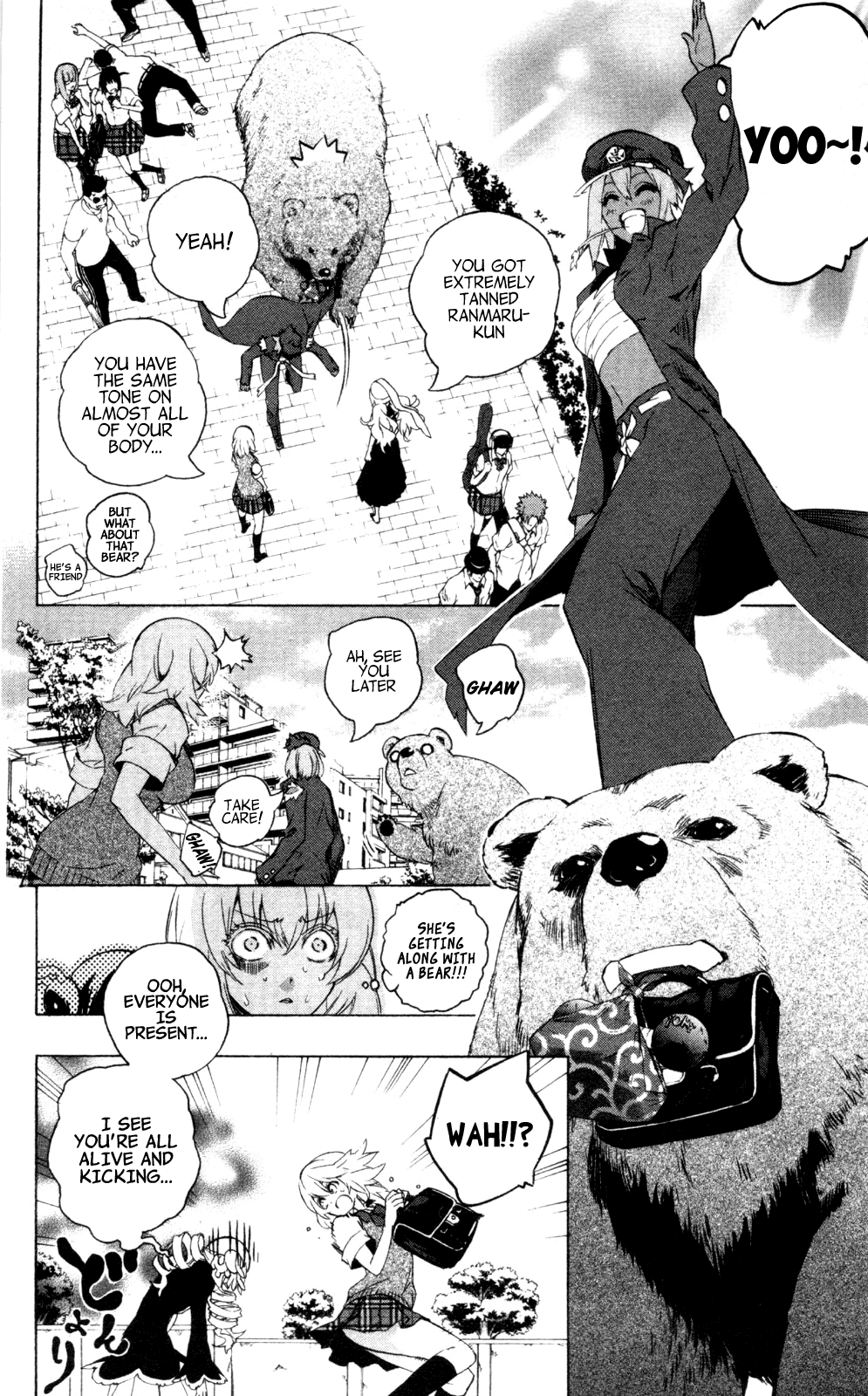 Binbougami ga! Chapter 42.2 page 6 - Chapter 42v2: It Will Tear Off His Brain Cells