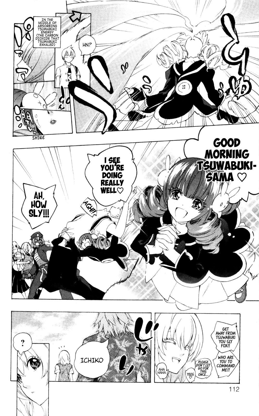Binbougami ga! Chapter 42.2 page 8 - Chapter 42v2: It Will Tear Off His Brain Cells