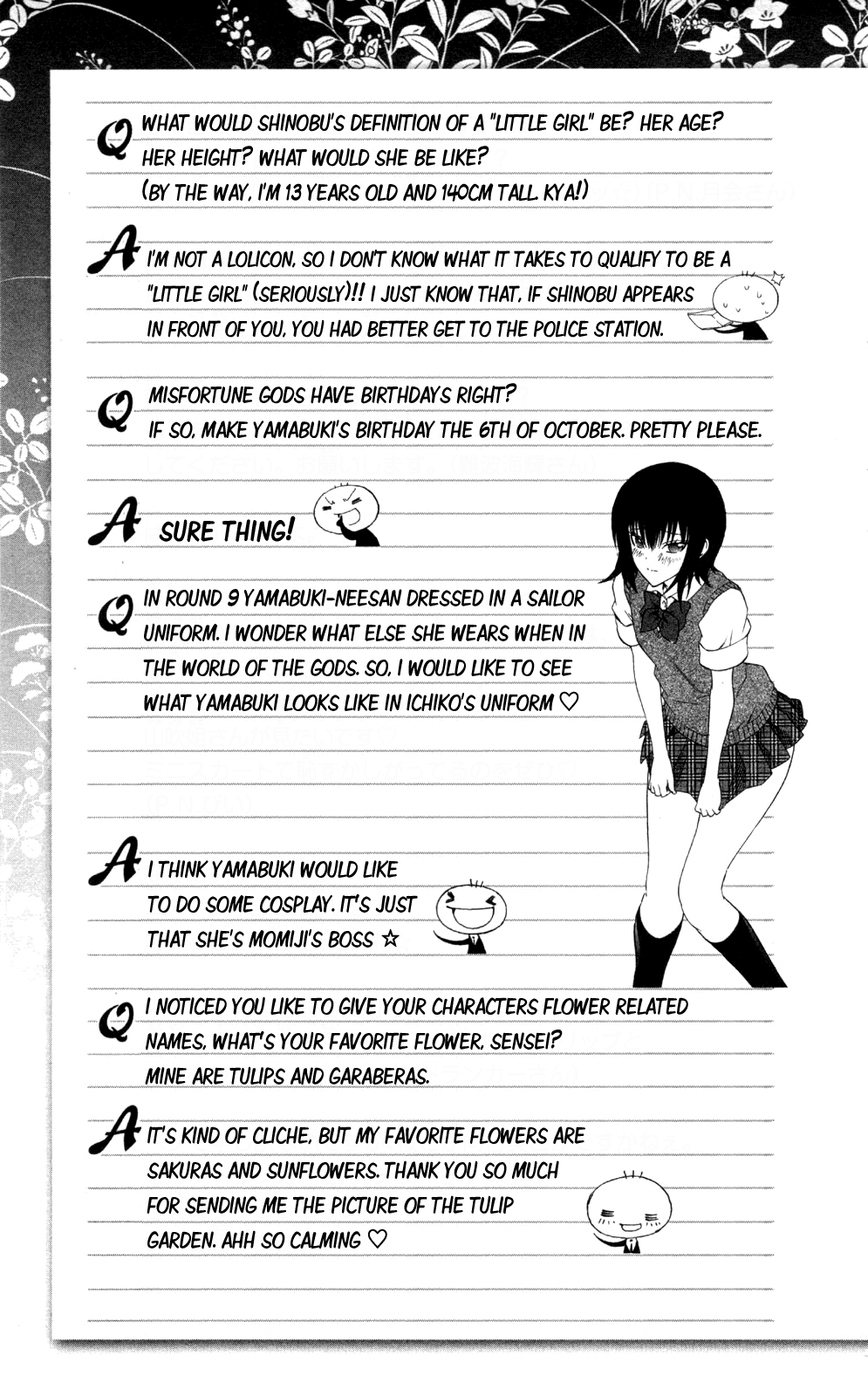 Binbougami ga! Chapter 47.1 page 36 - Chapter 47.1: Extra Round: You'll Put Them in the Most Delicious Place Of All