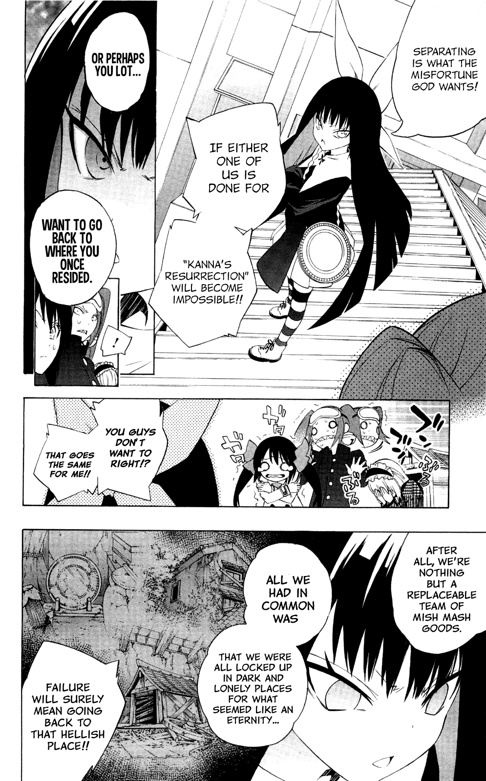 Binbougami ga! Chapter 48 page 11 - Chapter 48: We're all fired up too, right!!