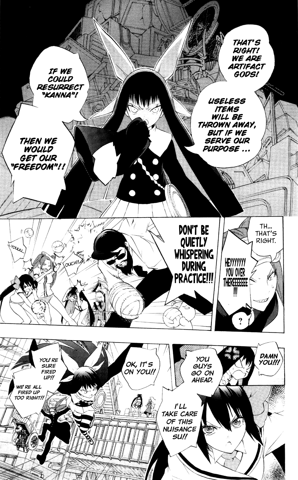 Binbougami ga! Chapter 48 page 12 - Chapter 48: We're all fired up too, right!!