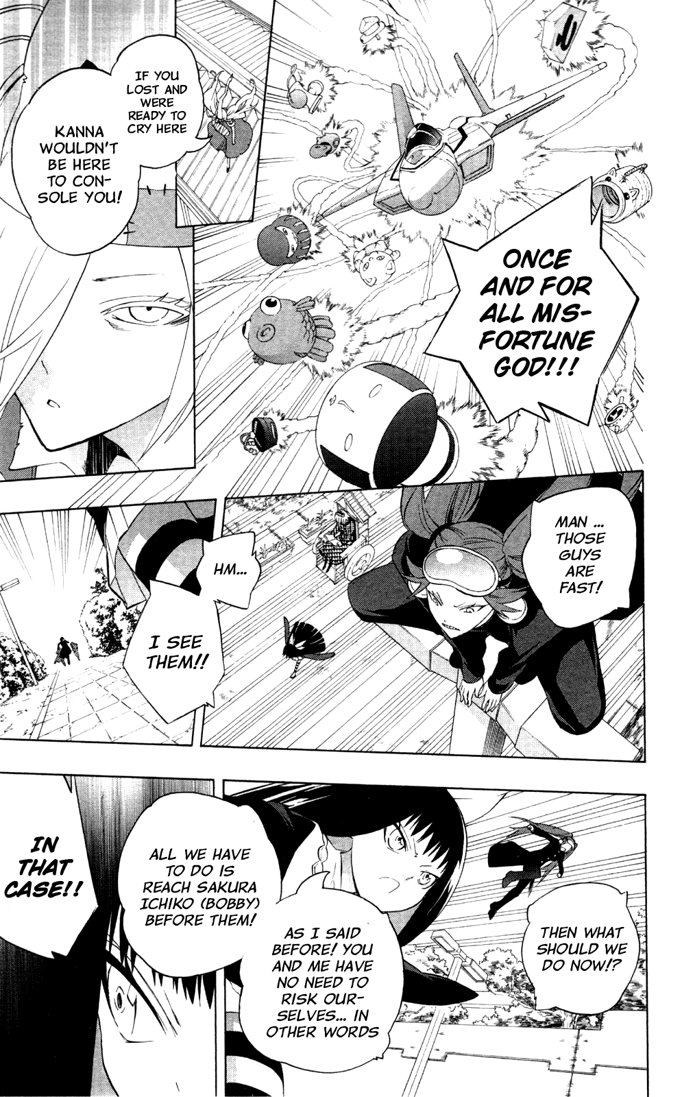 Binbougami ga! Chapter 48 page 14 - Chapter 48: We're all fired up too, right!!