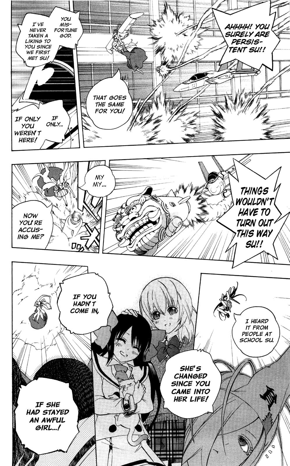 Binbougami ga! Chapter 48 page 40 - Chapter 48: We're all fired up too, right!!