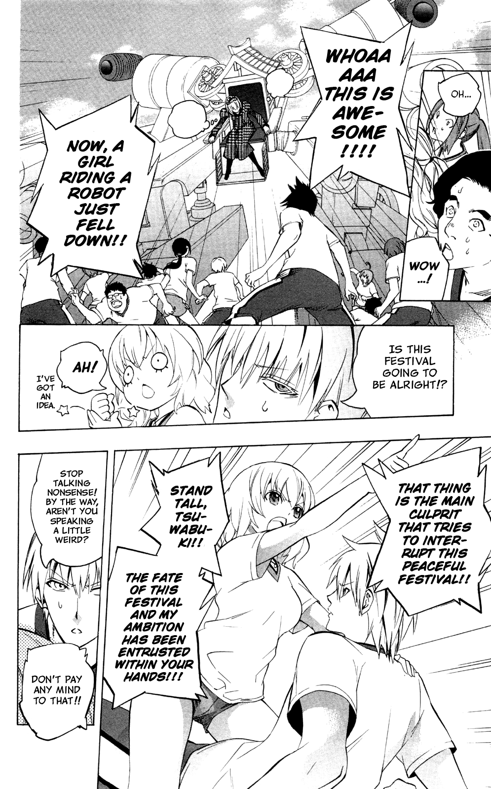 Binbougami ga! Chapter 48 page 44 - Chapter 48: We're all fired up too, right!!