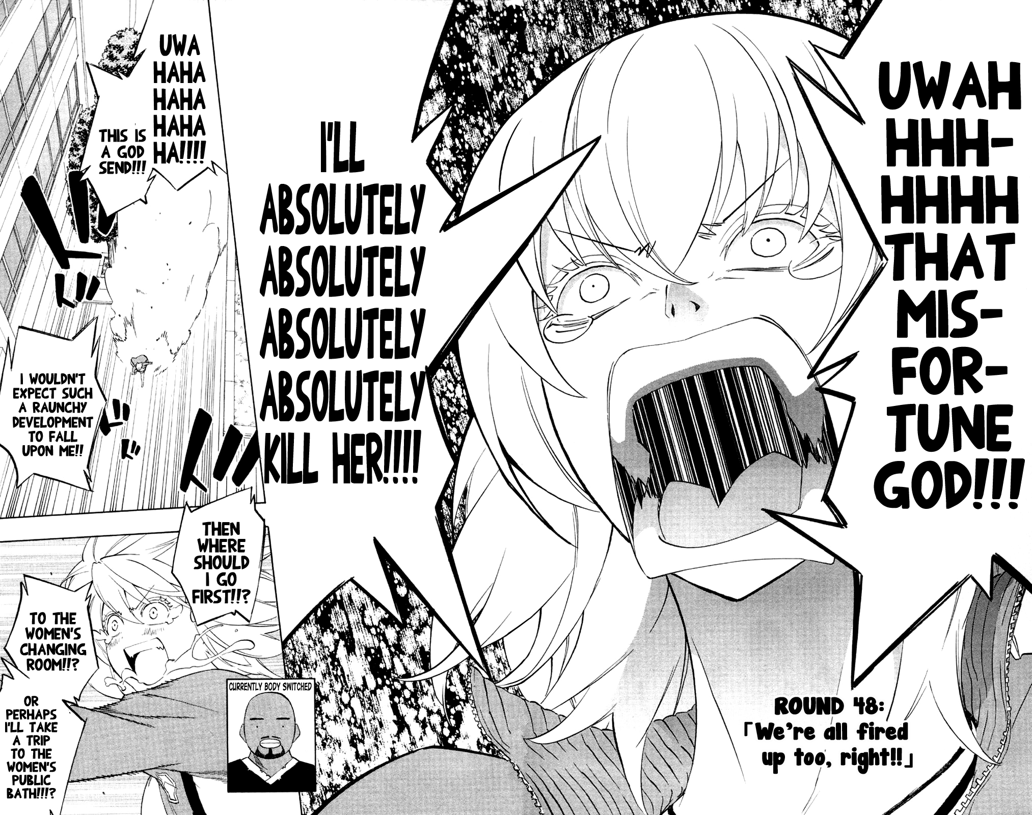 Binbougami ga! Chapter 48 page 8 - Chapter 48: We're all fired up too, right!!