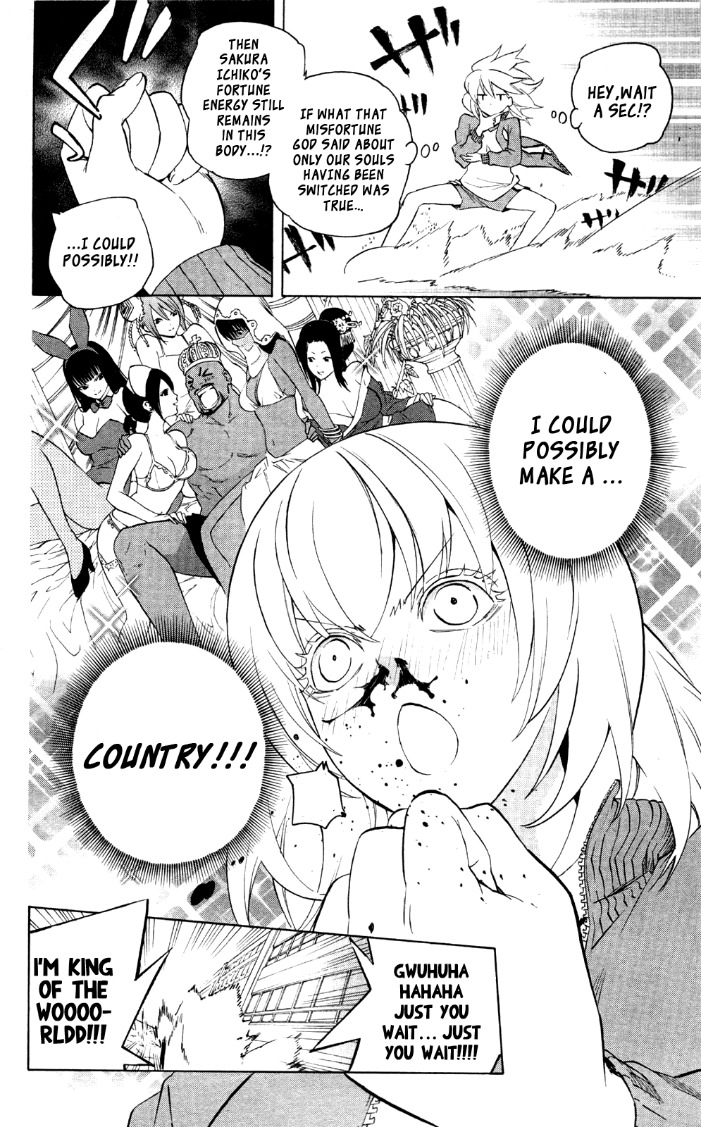 Binbougami ga! Chapter 48 page 9 - Chapter 48: We're all fired up too, right!!