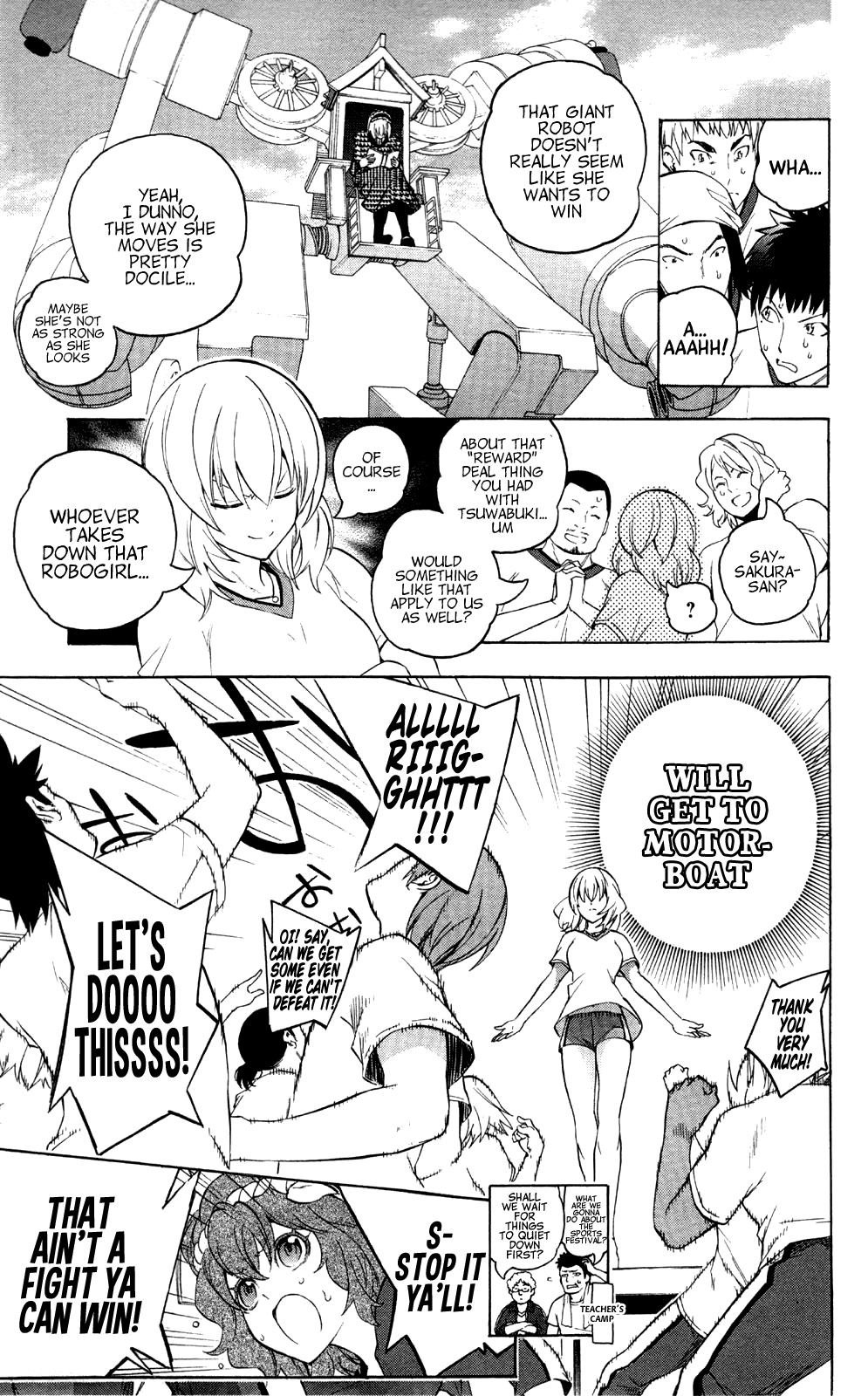 Binbougami ga! Chapter 49 page 5 - Chapter 49: I Really Admire This Boy