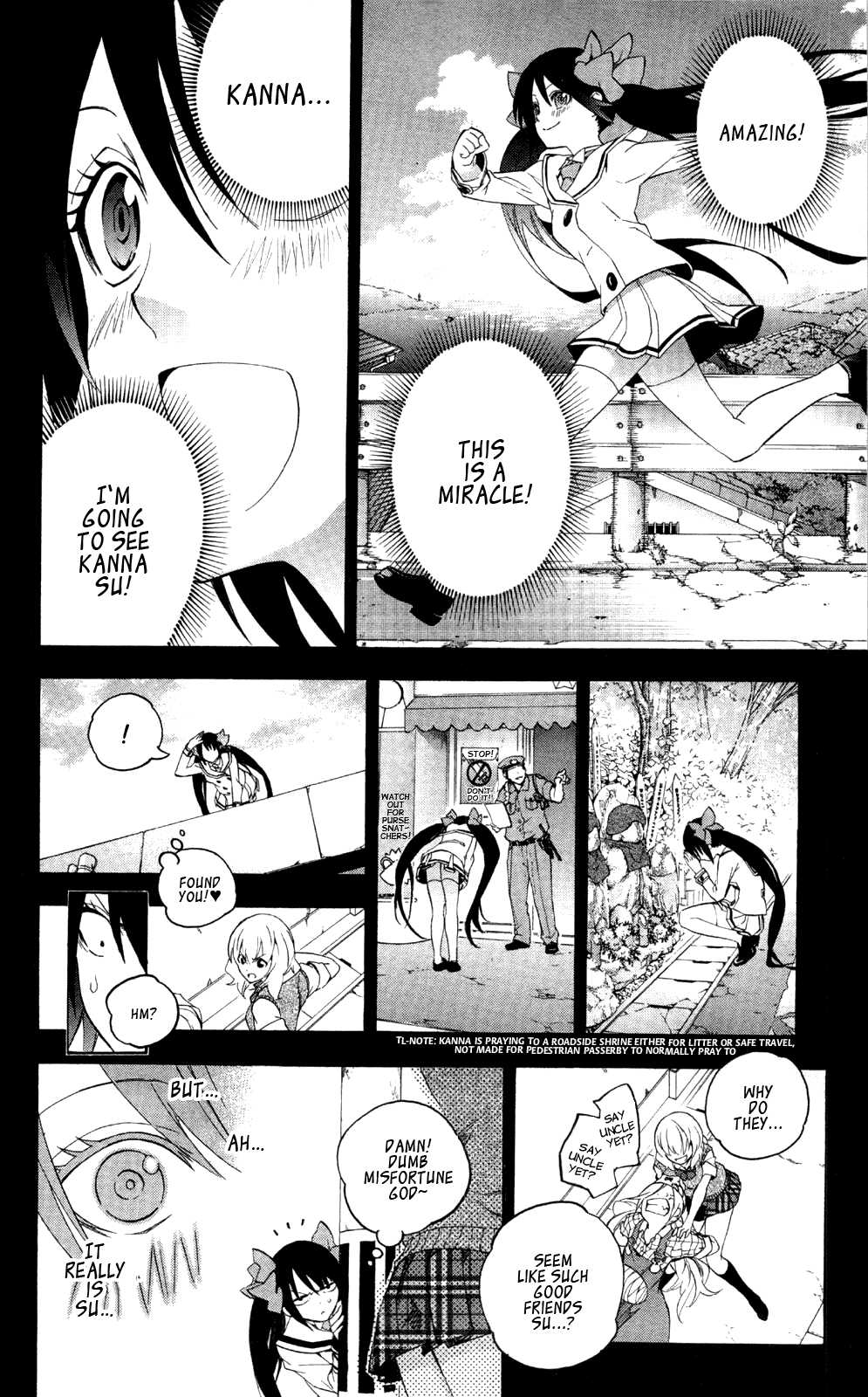 Binbougami ga! Chapter 50 page 34 - Chapter 50: That's Where I'm Supposed to Be!