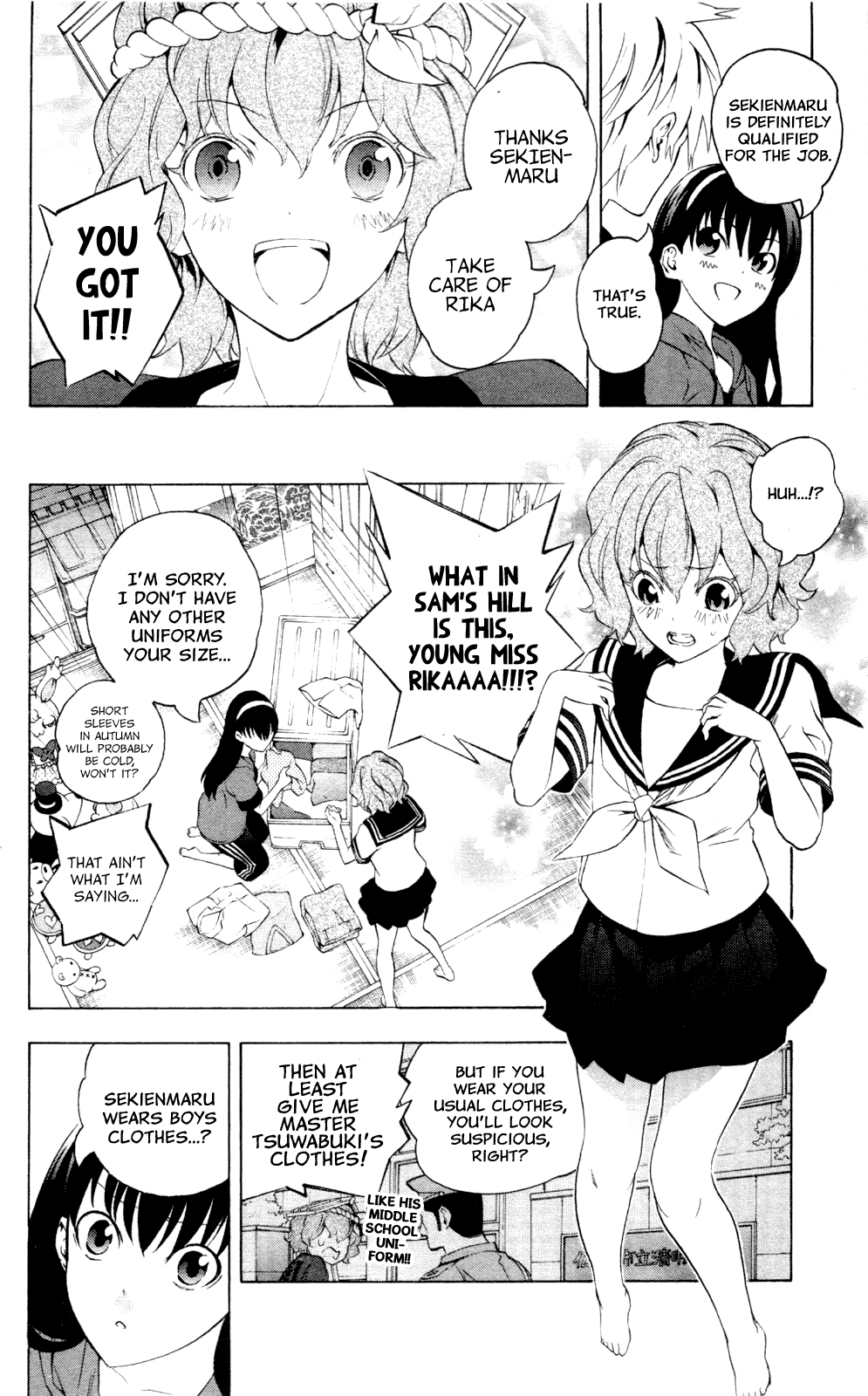 Binbougami ga! Chapter 55 page 10 - Chapter 55: That's Mah Dream!!