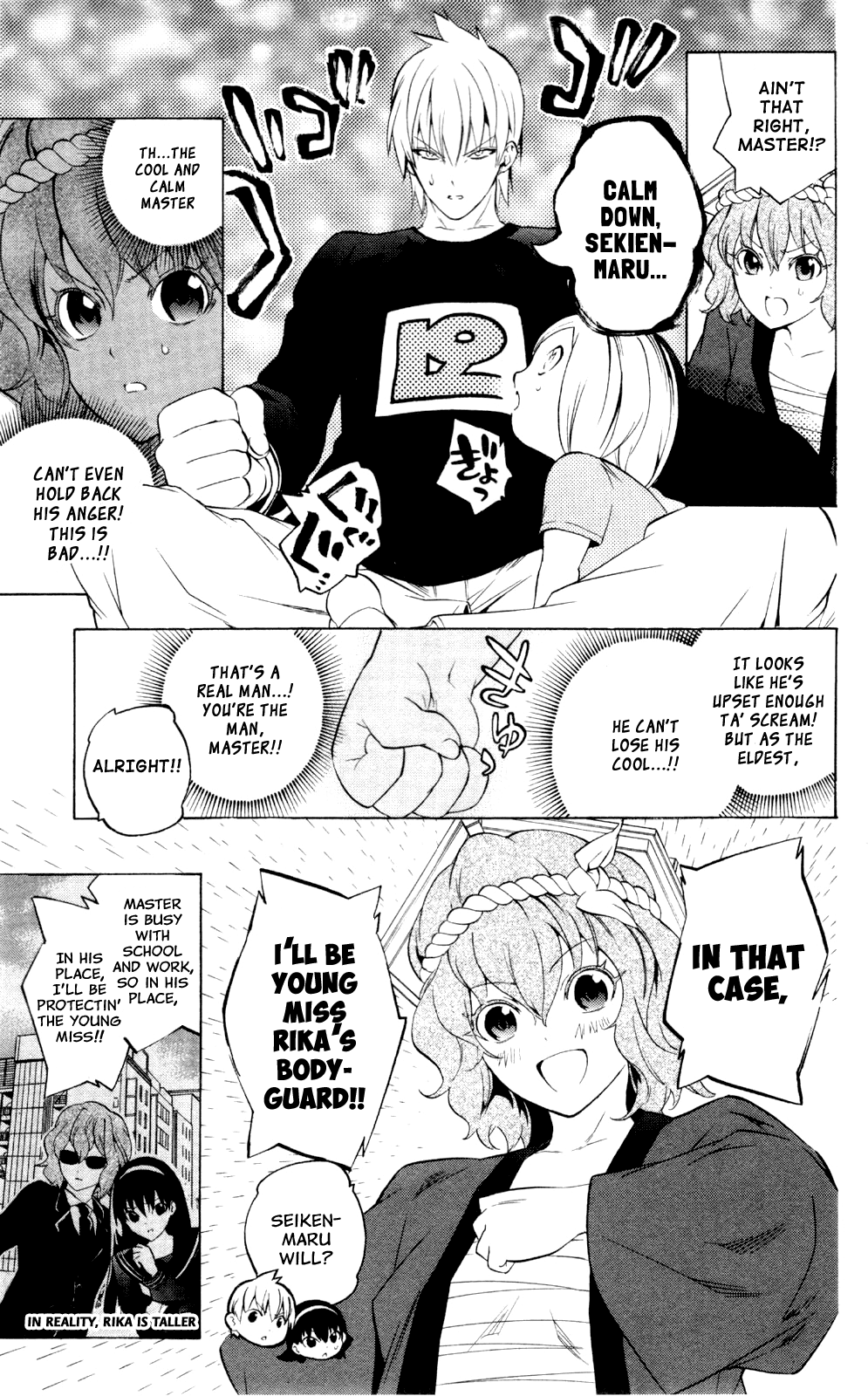 Binbougami ga! Chapter 55 page 9 - Chapter 55: That's Mah Dream!!