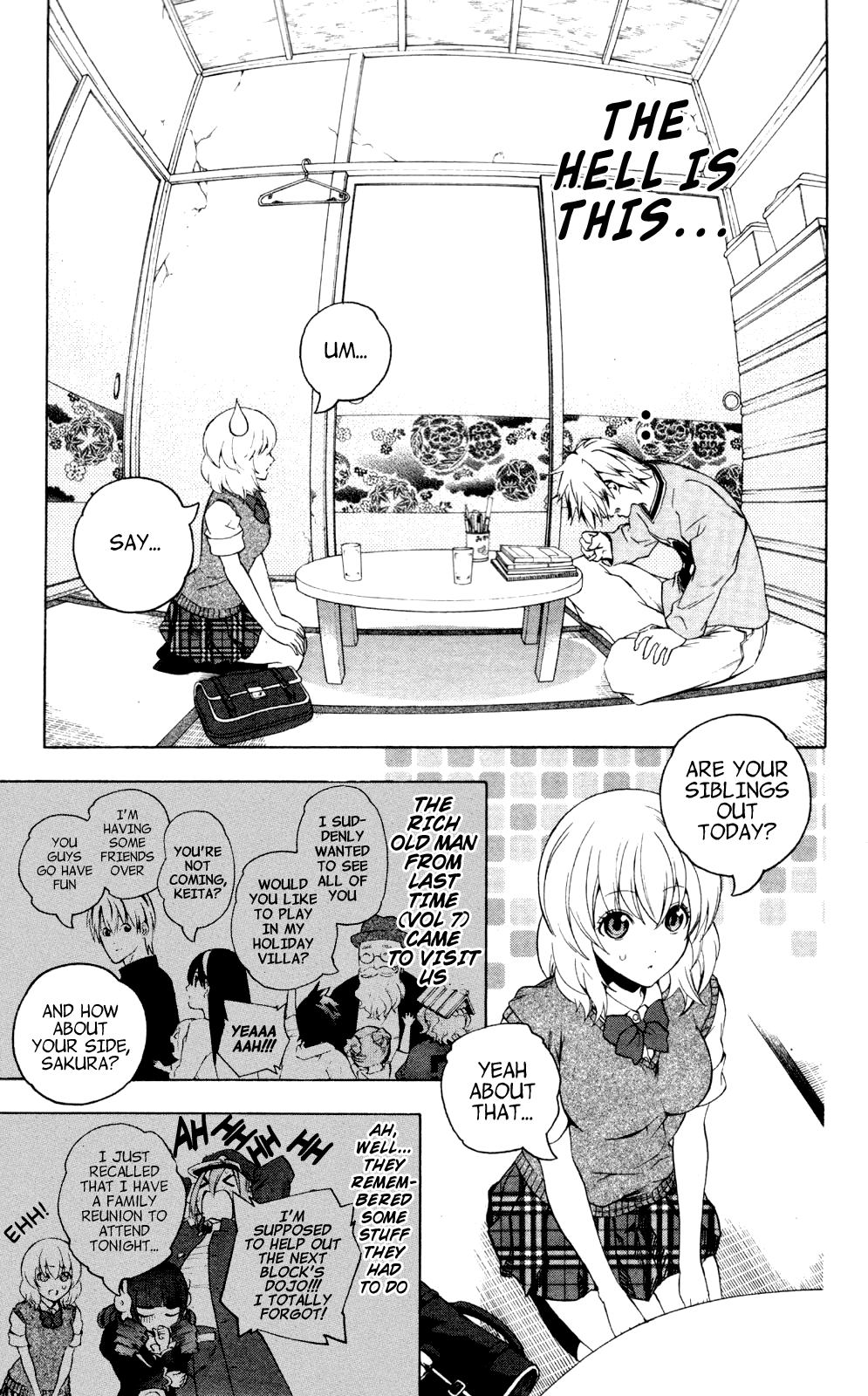 Binbougami ga! Chapter 56 page 19 - Chapter 56: “Ahh this is Youth❤!”