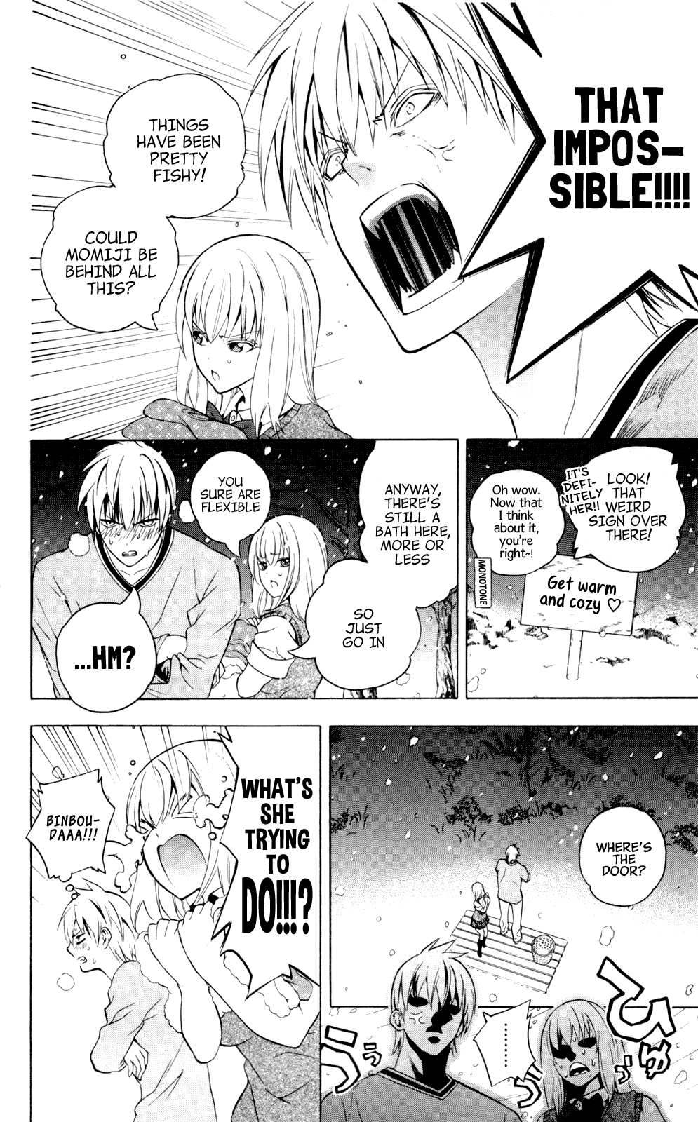 Binbougami ga! Chapter 56 page 34 - Chapter 56: “Ahh this is Youth❤!”