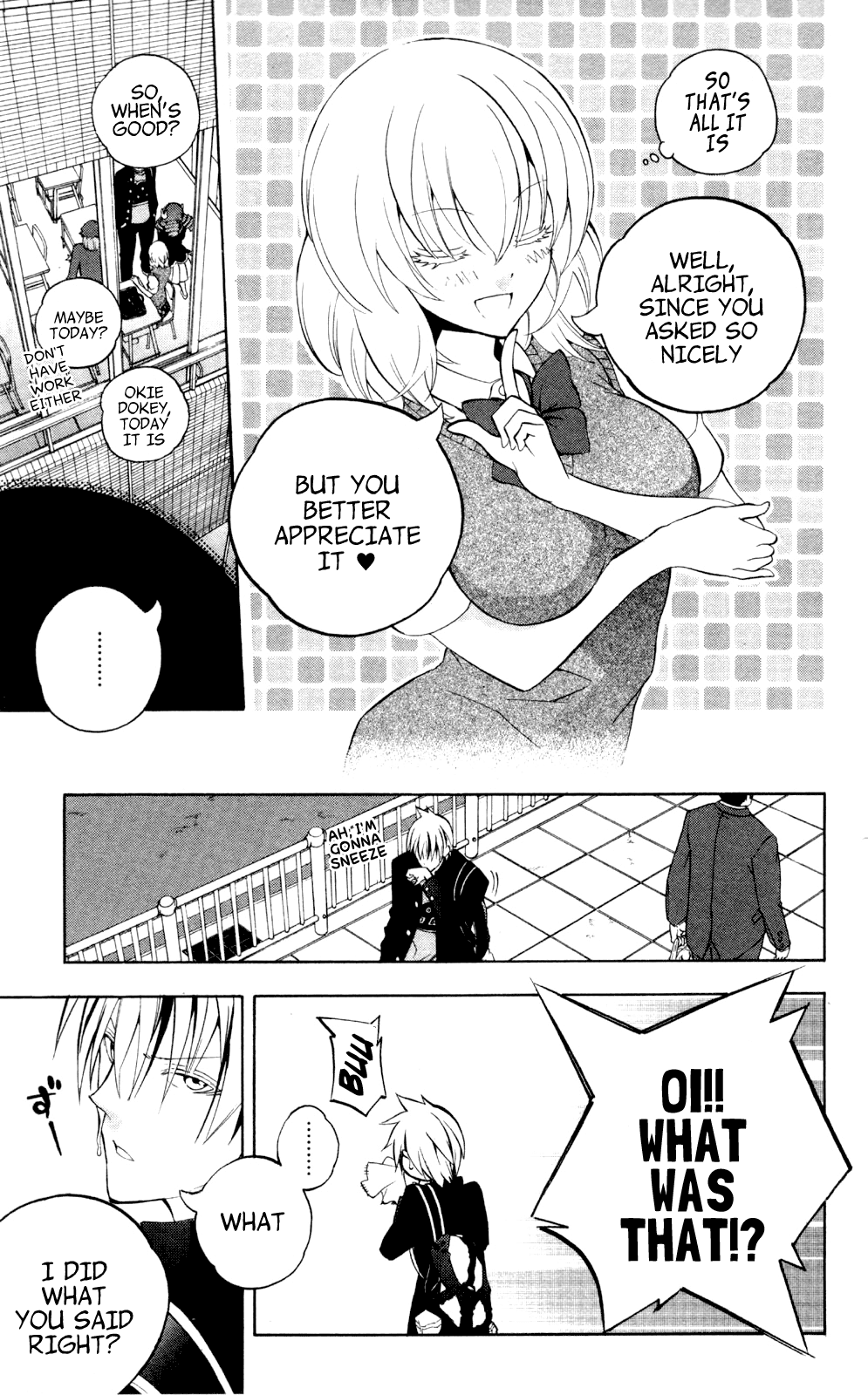 Binbougami ga! Chapter 56 page 7 - Chapter 56: “Ahh this is Youth❤!”