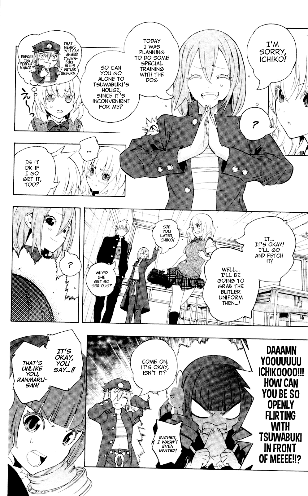 Binbougami ga! Chapter 58 page 17 - Chapter 58: That Goes Way Past S&M!! You Freakin Bitch!!