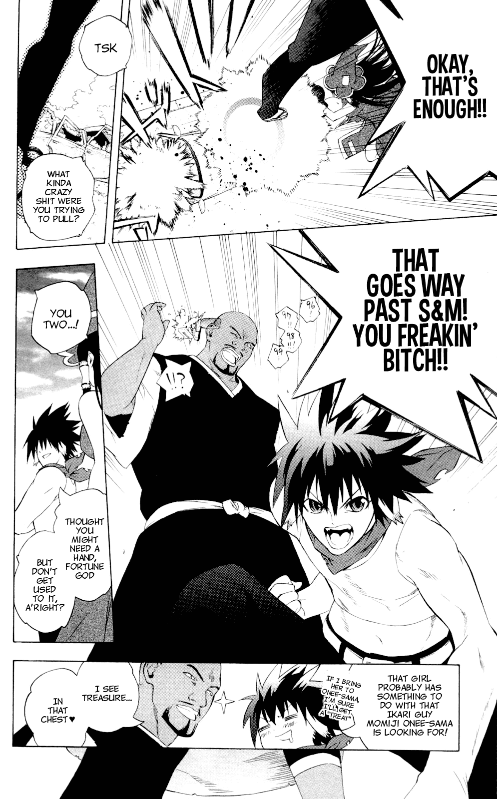 Binbougami ga! Chapter 58 page 27 - Chapter 58: That Goes Way Past S&M!! You Freakin Bitch!!