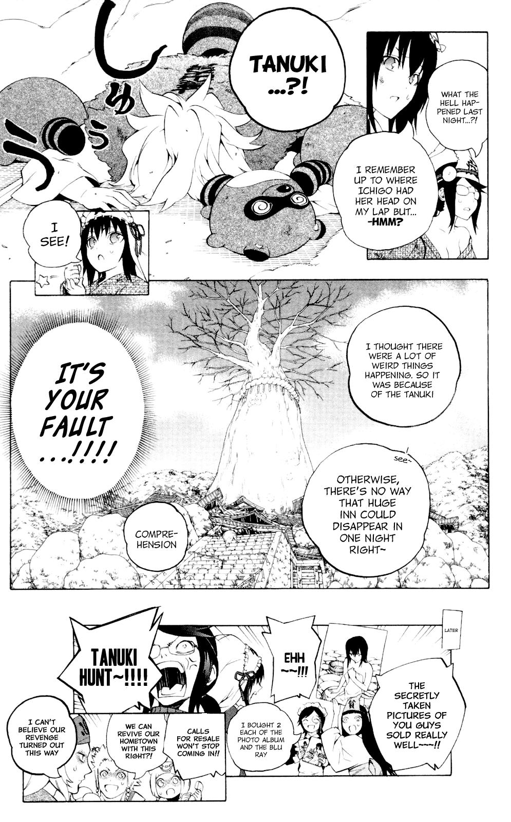 Binbougami ga! Chapter 60.1 page 19 - Chapter 60.1: Extra Round 1: I'm Glad the Three of Us Could Come