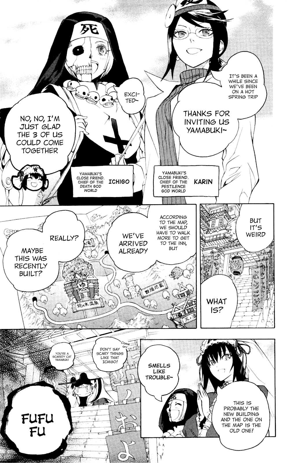 Binbougami ga! Chapter 60.1 page 5 - Chapter 60.1: Extra Round 1: I'm Glad the Three of Us Could Come