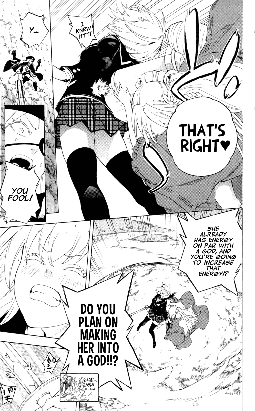 Binbougami ga! Chapter 63 page 33 - Chapter 63: Teehee♡