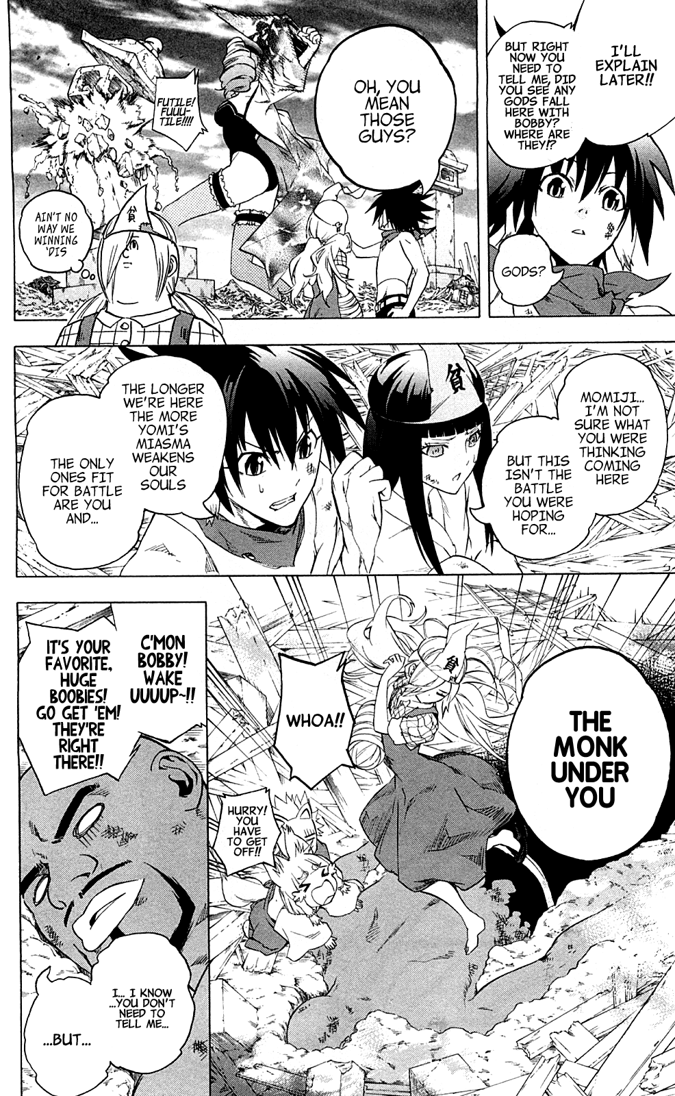 Binbougami ga! Chapter 66 page 42 - Chapter 66: WHAT THE HELL ARE YOU!