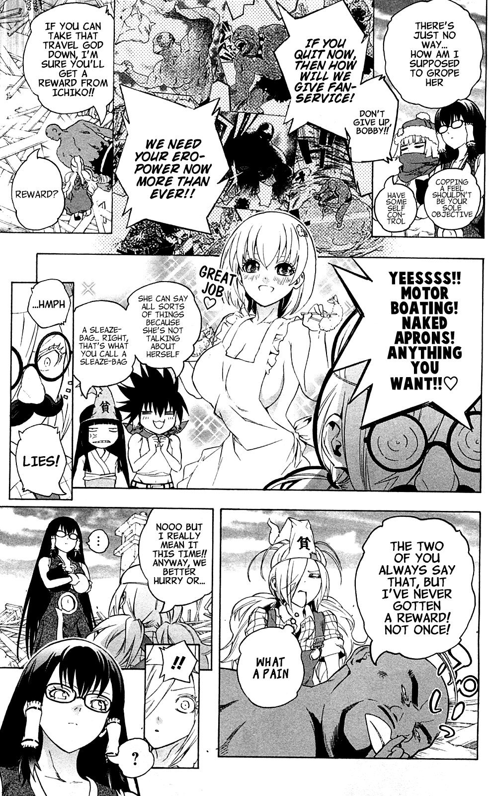 Binbougami ga! Chapter 66 page 43 - Chapter 66: WHAT THE HELL ARE YOU!