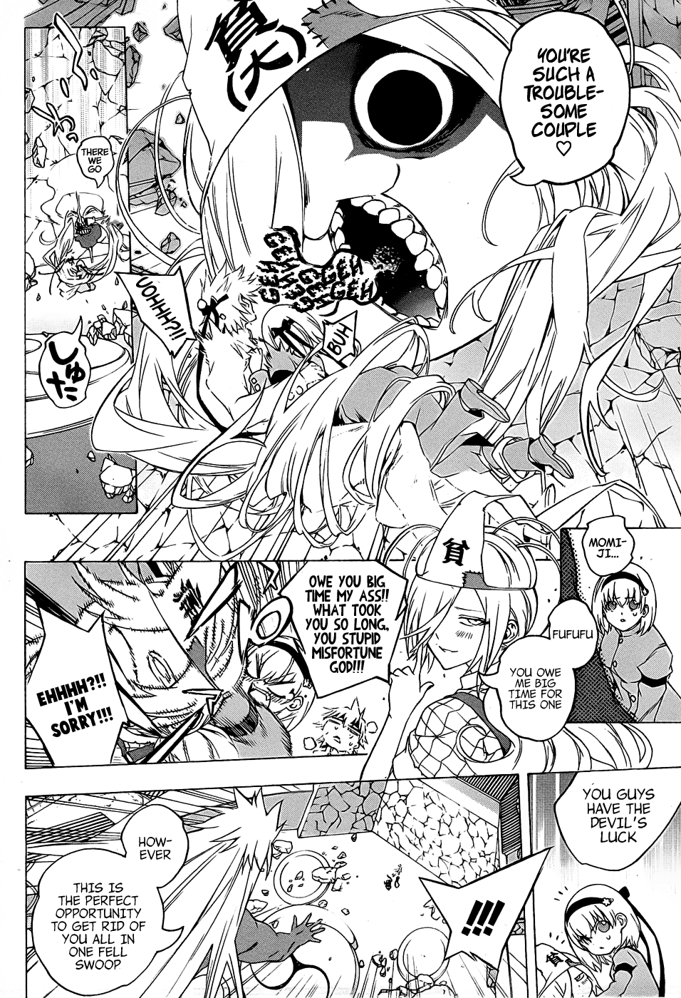 Binbougami ga! Chapter 71 page 8 - Chapter 71: They'll be your strenth
