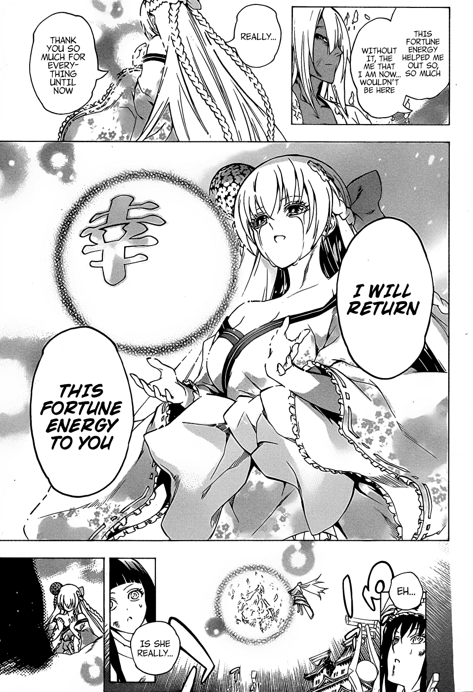 Binbougami ga! Chapter 72 page 35 - Chapter 72: I Will Return This Fortune Energy To You