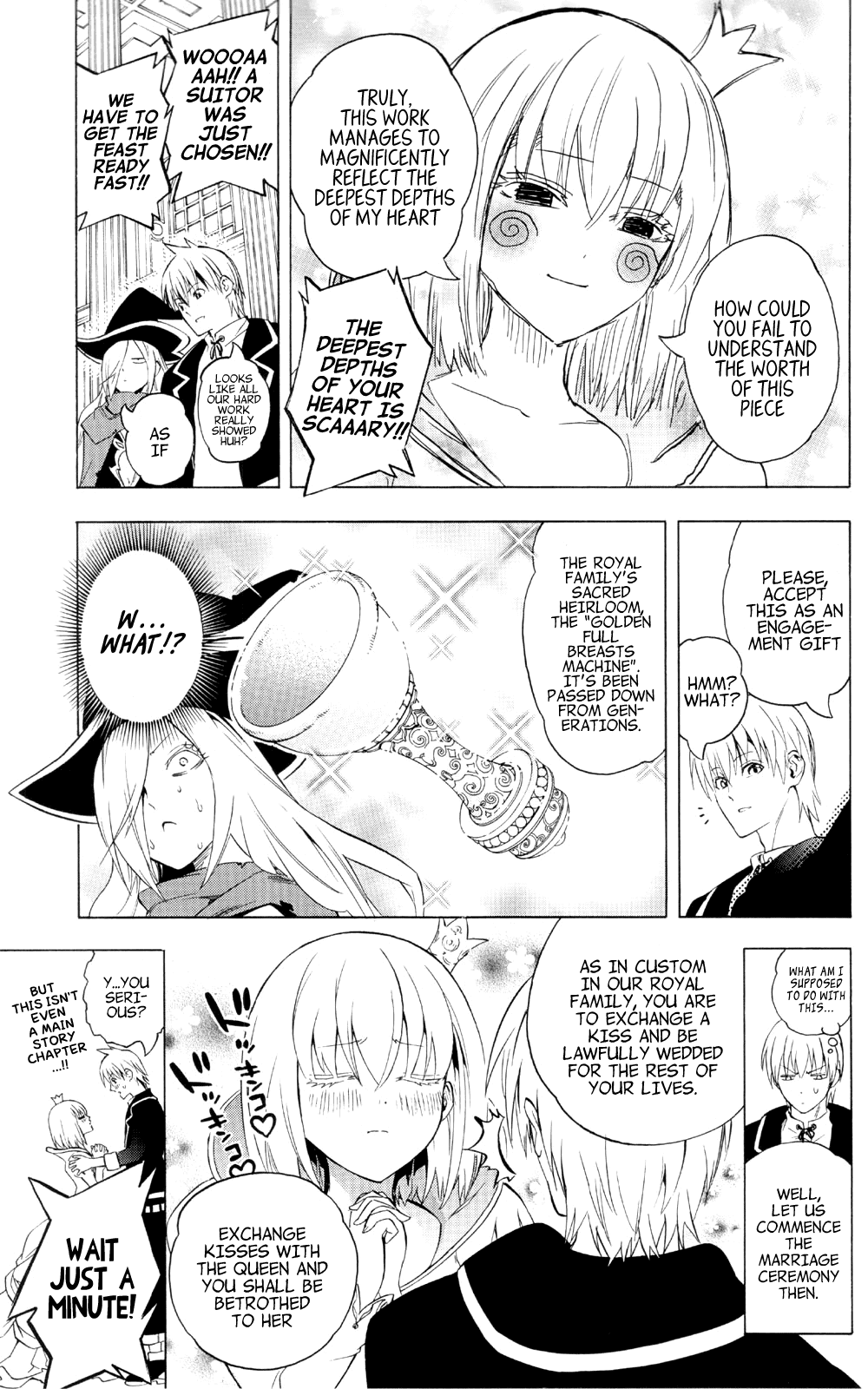 Binbougami ga! Chapter 73.1 page 7 - Chapter 73.1: Art Book Extra Round: Come Here
