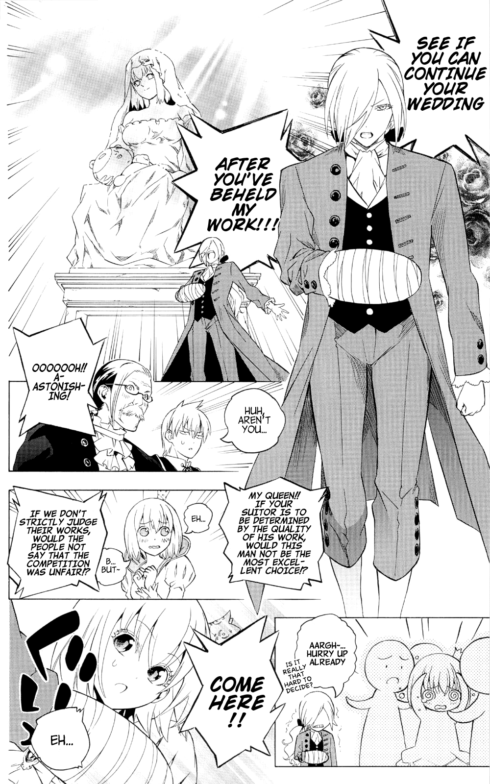Binbougami ga! Chapter 73.1 page 8 - Chapter 73.1: Art Book Extra Round: Come Here