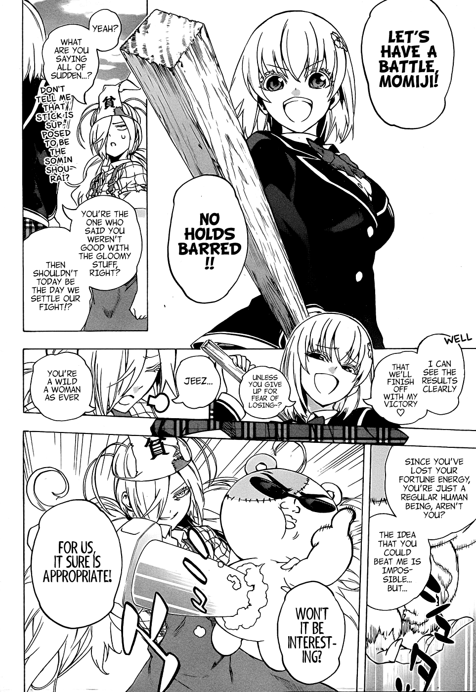 Binbougami ga! Chapter 73 page 24 - Chapter 73: That's a Wonderful Answer [End]