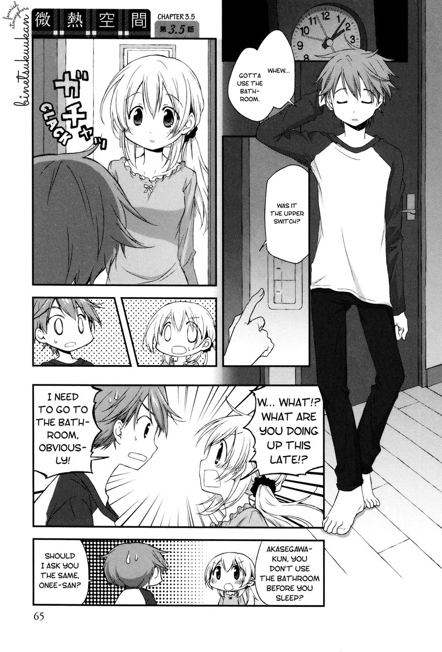 Binetsu Kuukan Chapter 3.5 page 1 - Chapter 3.5