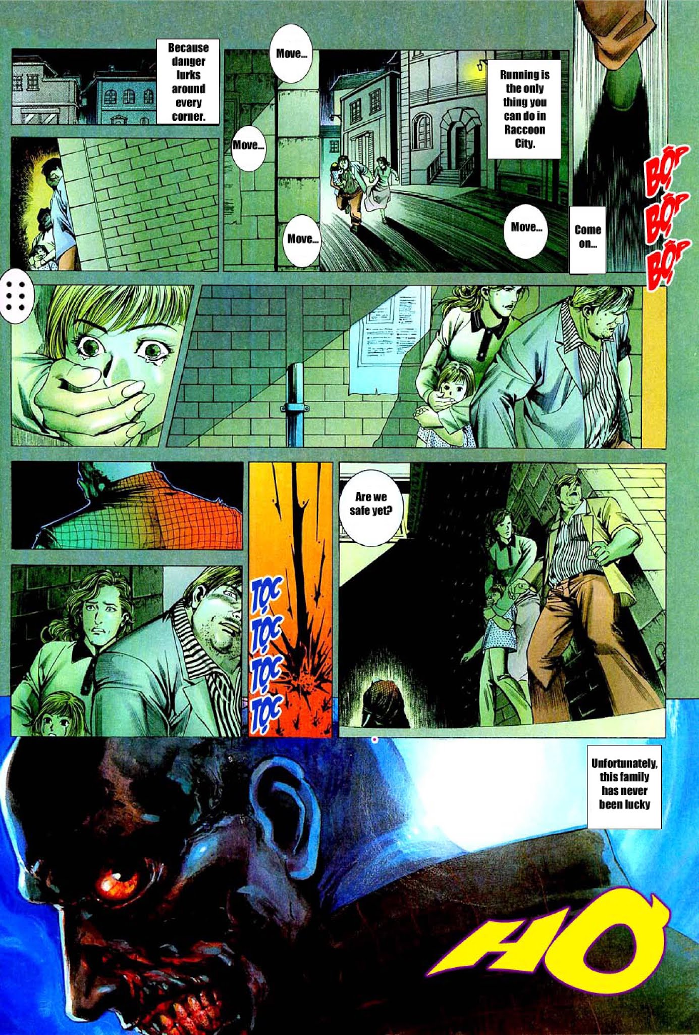 BIOHAZARD 3 LAST ESCAPE Chapter 1.2 page 10 - Chapter 1 v2 : Issue 1