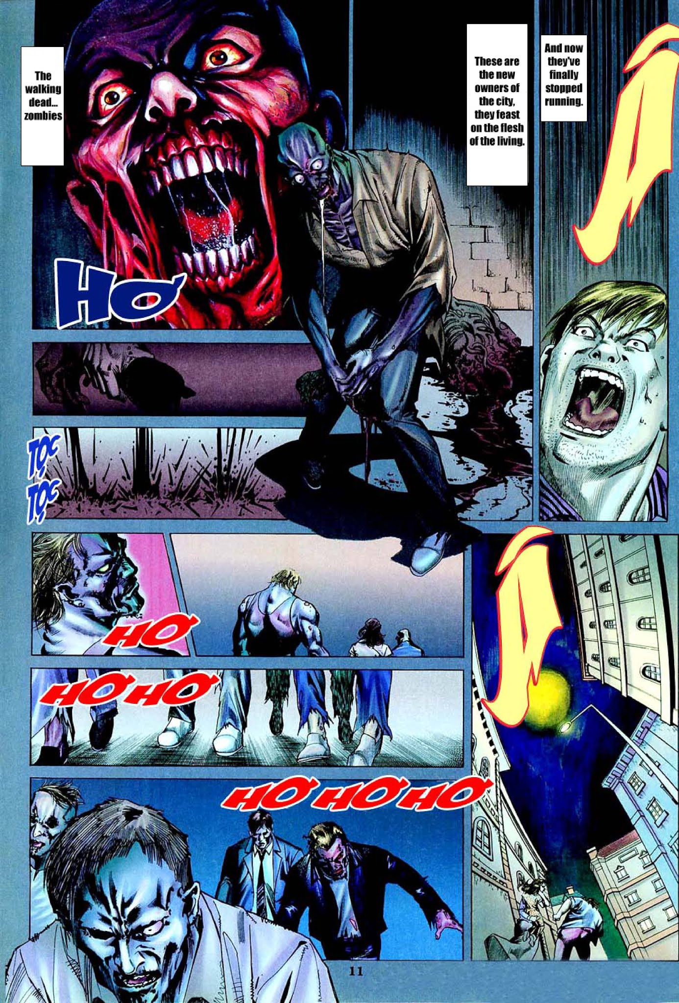 BIOHAZARD 3 LAST ESCAPE Chapter 1.2 page 11 - Chapter 1 v2 : Issue 1