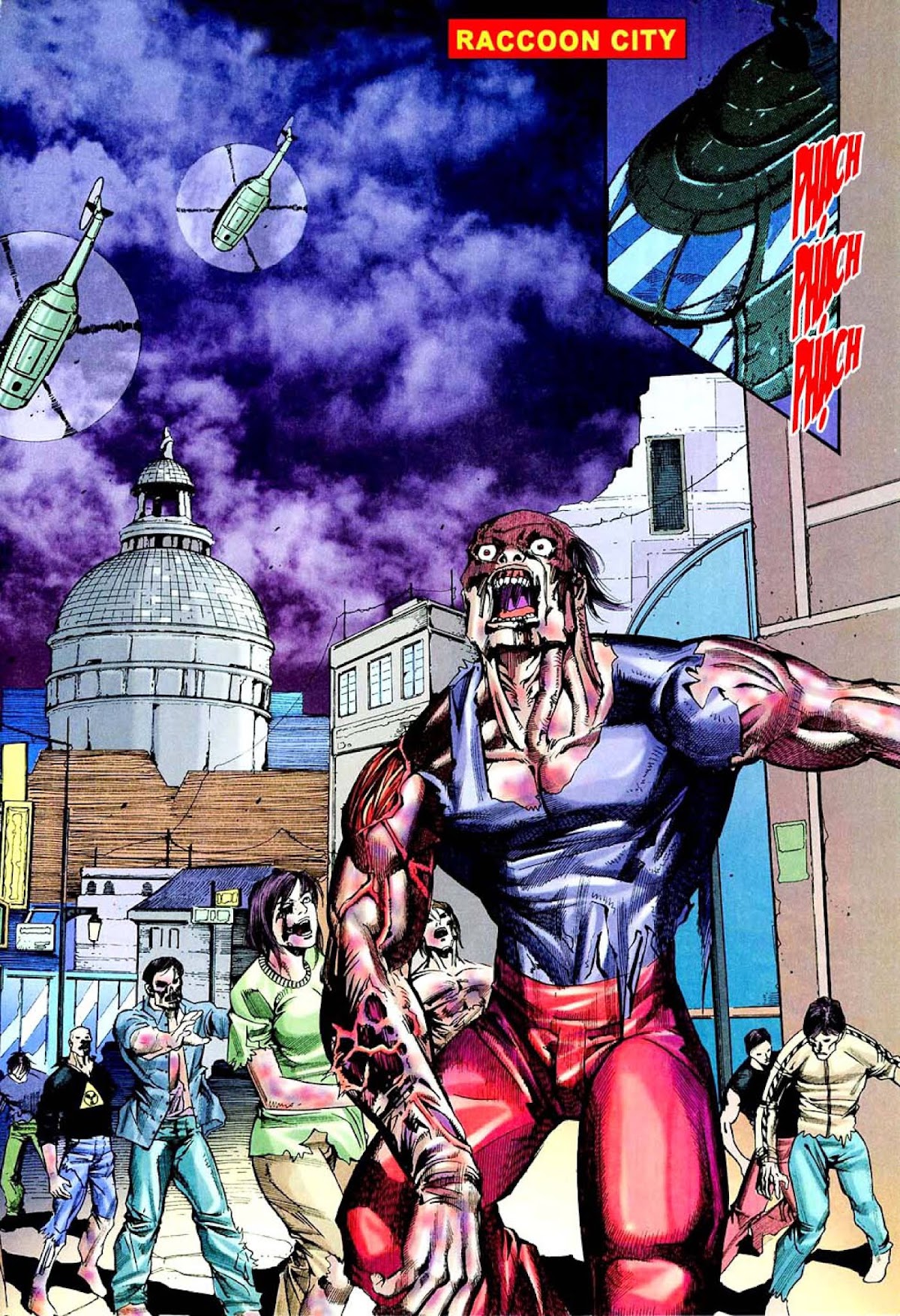 BIOHAZARD 3 LAST ESCAPE Chapter 1.2 page 14 - Chapter 1 v2 : Issue 1