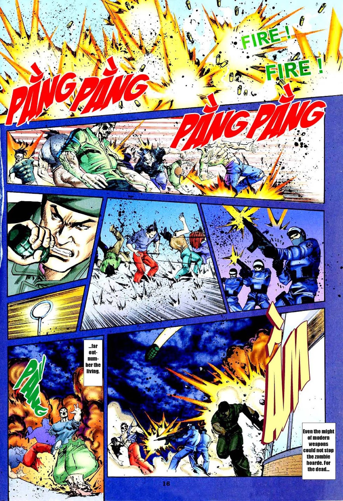 BIOHAZARD 3 LAST ESCAPE Chapter 1.2 page 16 - Chapter 1 v2 : Issue 1