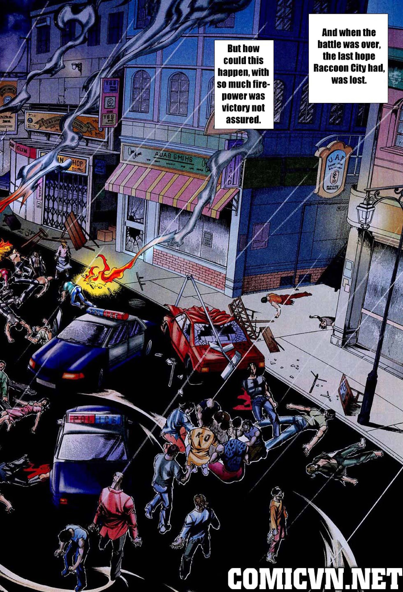 BIOHAZARD 3 LAST ESCAPE Chapter 1.2 page 22 - Chapter 1 v2 : Issue 1