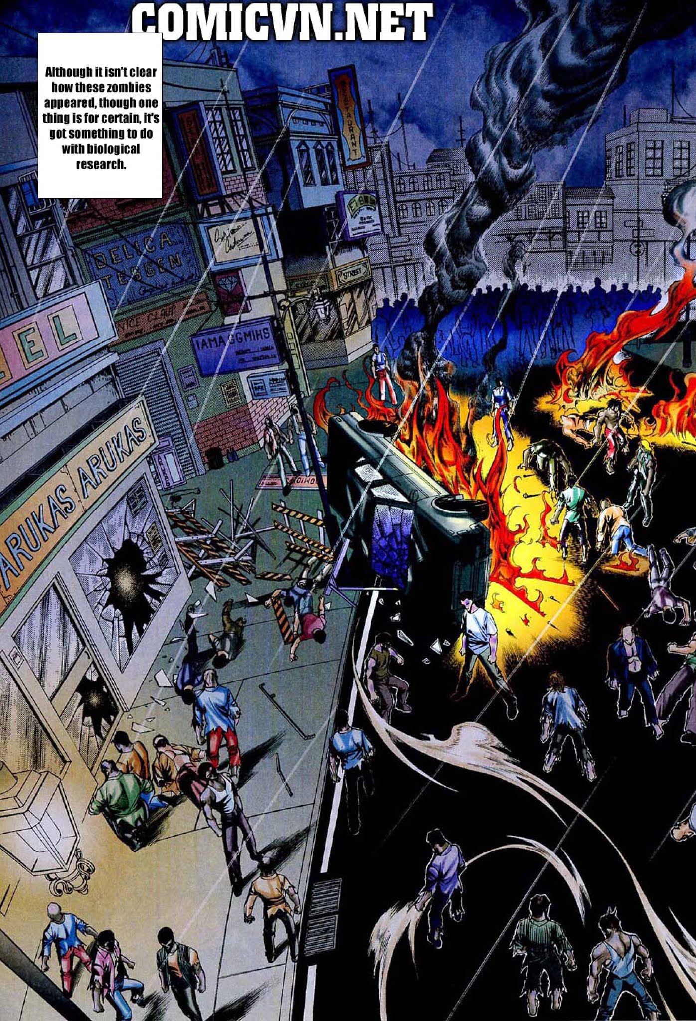 BIOHAZARD 3 LAST ESCAPE Chapter 1.2 page 23 - Chapter 1 v2 : Issue 1