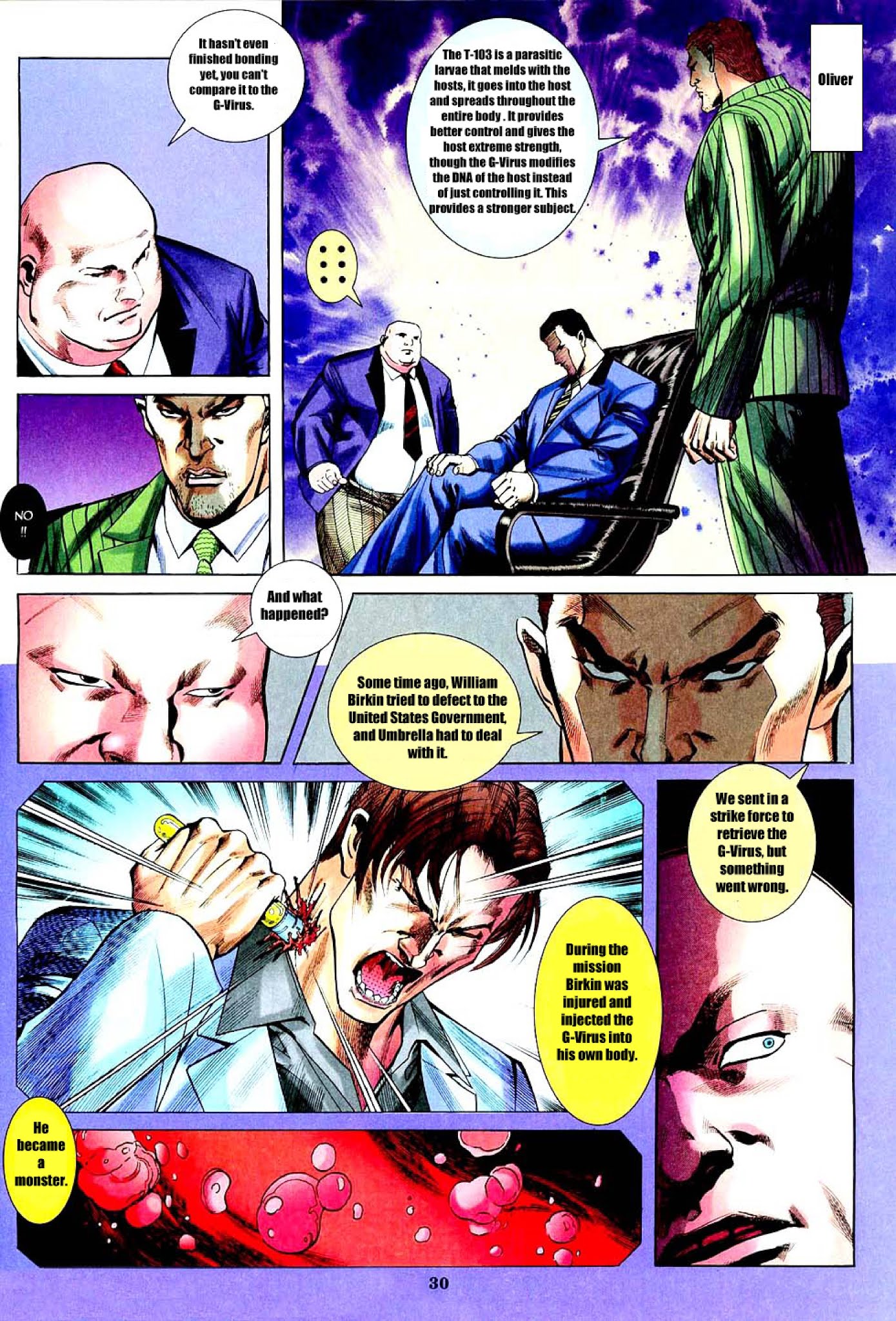 BIOHAZARD 3 LAST ESCAPE Chapter 1.2 page 30 - Chapter 1 v2 : Issue 1