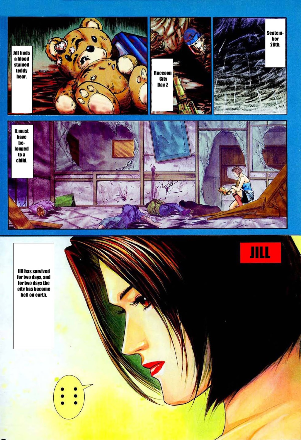 BIOHAZARD 3 LAST ESCAPE Chapter 1.2 page 34 - Chapter 1 v2 : Issue 1