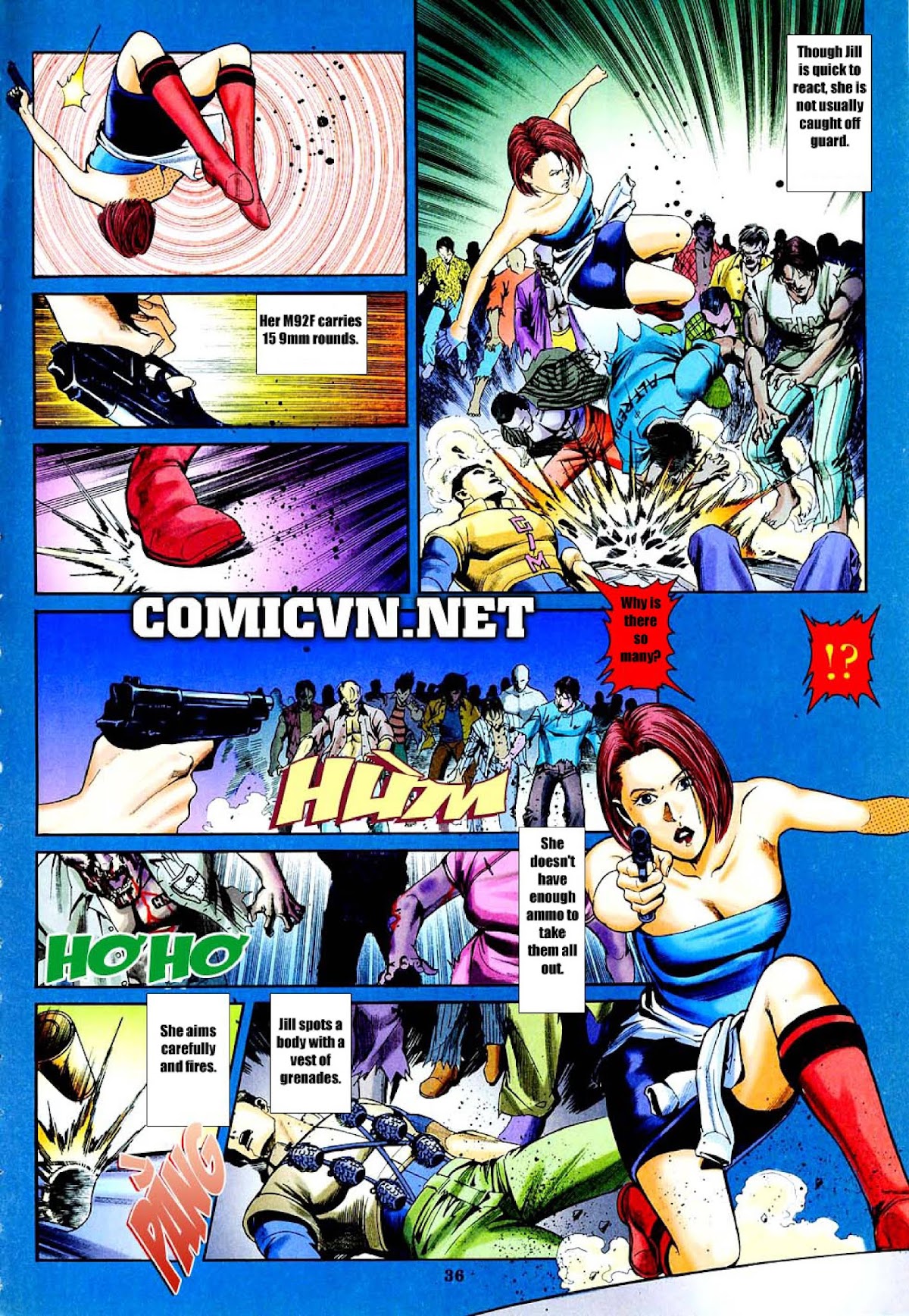 BIOHAZARD 3 LAST ESCAPE Chapter 1.2 page 36 - Chapter 1 v2 : Issue 1